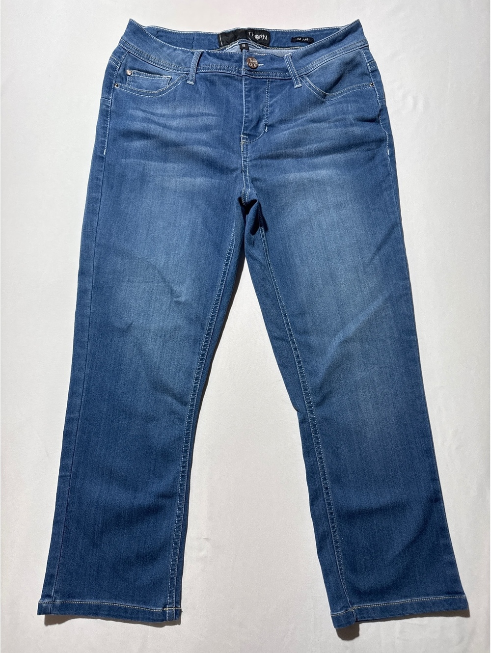 THORN Mid Rise Blue Denim Jeans Size 10